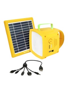 Buy 3-In-1 Outdoor Solar LED Camping Kit 18.5x15.5x18.5cm in Saudi Arabia