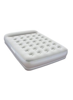 Buy Restaira Premium Air Mattress Combination White 203x152x38cm in Saudi Arabia