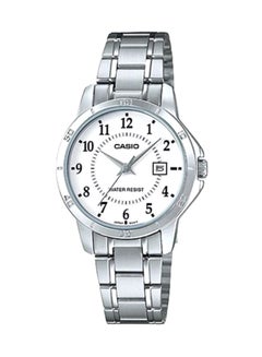 Buy Women's Dress Analog Watch LTP-V004D-7B - 30 mm - Silver in Saudi Arabia