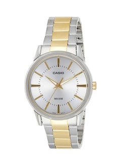 Buy Men's Enticer Analog Wrist Watch MTP-1303SG-7A - 40 mm - Gold/Silver in Saudi Arabia