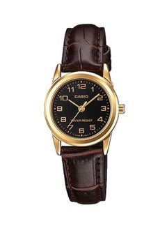 Buy Women's Dress Analog Watch LTP-V001GL-1B - 25 mm - Brown in UAE