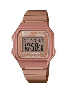 Buy Men's Vintage Digital Watch B650WC-5ADF - 43 mm - Rose Gold in UAE