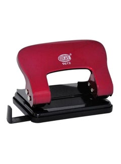 Buy 2-Hole Universal Punch Machine red/black in UAE