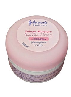 Buy 24-Hour Moisture Soft Cream White/Pink 200ml in UAE