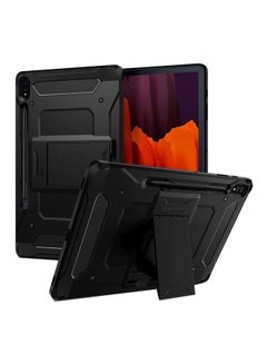 Buy Tough Armor Pro Case Cover for Samsung Galaxy Tab S8 PLUS (2022) / Tab S7 PLUS (2020) with S Pen Holder - Black in Saudi Arabia