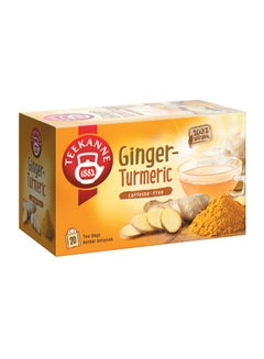 اشتري Ginger Turmeric Tea, 20 Piece 1.75جم في الامارات