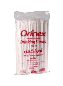 Buy Paper Wrapped Straws multicolor in Saudi Arabia