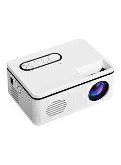 Buy Portable LED Projector - 600 Lumens OS3937W-UK White in Saudi Arabia