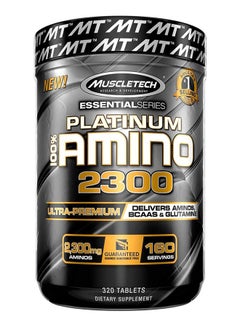 Buy Essential Series Platinum Amino 2300 Dietary Supplement - 320 Tablets in Saudi Arabia