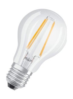 اشتري مصباح LED بفتيلة Cl A 60 شفاف وبقدرة 7 وات وقاعدة من نوع E27 أبيض دافئ في الامارات