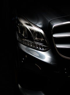 Buy Mercedes E Class Vinyl Self Adhesive Wall Sticker Multicolour 60x45cm in Egypt