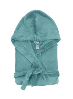 Buy Bebi Kids Bathroom Towel Set - 240 GSM 100% Cotton - Blue Color - Lightweight - Kids Hooded Comfortable - For Girls & Boys - 1 Piece Nile Blue Nile Blue in Saudi Arabia