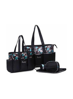 Buy 5-Piece Toiletry Interior Divided Diaper Bag Set in UAE