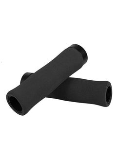 Buy 2-Piece Non Slip Rubber Bicycle Handlebar Set 0.102kg in UAE