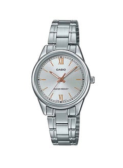 Buy Women's Dress Stainless Steel Analog Wrist Watch LTP-V005D-7B2UDF - 34 mm - Silver in Saudi Arabia