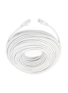 Buy RJ45 Cat6 Ethernet LAN Network Cable White in UAE