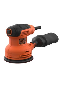 Buy Corded Random Orbital Sander With Handy Dust Bag Ideal For Wood, Metal, PVC And Paint 14000RPM 230W BEW210-GB Orange/Black in Saudi Arabia