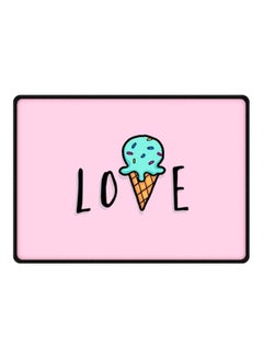 Buy Love-Ice Cream Cone Printed Gaming Mousepad Pink/Beige/Blue in Egypt