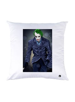 Buy Printed Pillow White 30x30cm in UAE