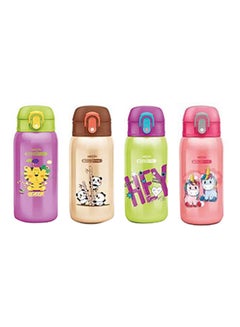 Buy 4-Piece Jolly Vacuum Water Bottle Set Multicolour 0.3Liters in UAE