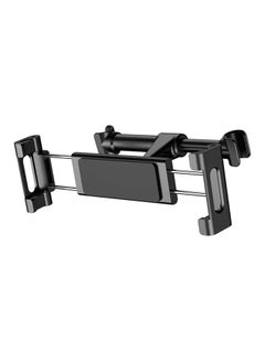 اشتري Car Back Seat Mount Tablet Car Holder For iPad 4.7-12.9 inches Car Phone Holder Auto Headrest Backseat Car Holder Stand أسود في السعودية