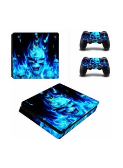 اشتري 3-Piece Angry Skull Console And Controller Sticker Set For PlayStation 4 في مصر