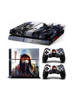 Buy 3-Piece Adventure Style Console And Controller Sticker Set For PlayStation 4 1582 in Egypt