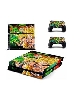 Buy 3-Piece Dragon Ball Console And Controller Sticker Set For PlayStation 4 in Egypt