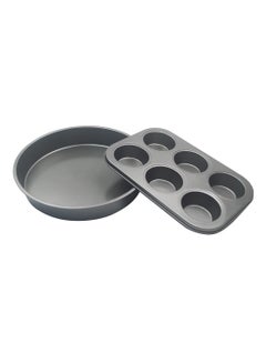 OvenStuff Non-Stick 6-Piece Toaster Oven Baking Pan Set - Non