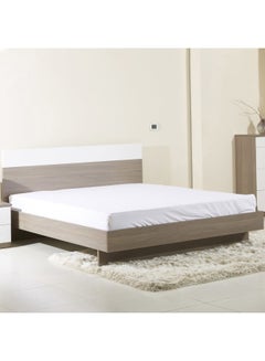 Buy Ireland Bed Beige Queen in Saudi Arabia