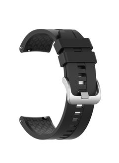 Buy Silicon Replacement Band For GT2GT2E 46 mm Black in UAE