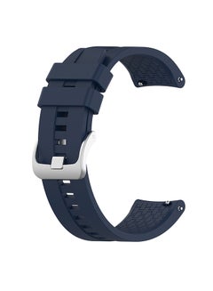 Buy Silicon Replacement Band For GT2GT2E 46 mm Dark Blue in UAE