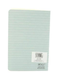 Buy A5 Writing Notebook Green/White in Saudi Arabia