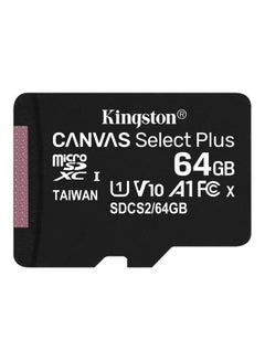 Buy Canvas Select Plus MicroSD UHS-1 Memory Card 64 GB in Saudi Arabia