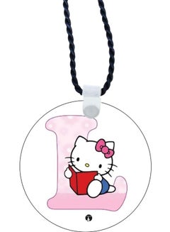 Buy Kitty Printed Pendant Necklace in Saudi Arabia