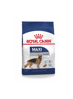 Buy Dry Dog Food For Maxi Adult Multicolour 15kg in UAE