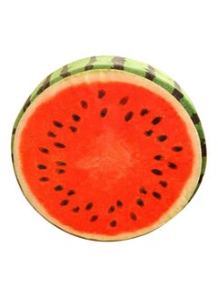 Buy Fruit Themed Throw Pillow Red/Green/Black 33cm in UAE