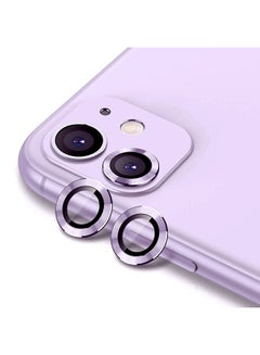 Buy Camera Lens Protector Apple iPhone 11 Purple in Saudi Arabia