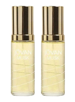 Buy 2-Piece Musk Cologne Concentrate Spray Set 2 x 59ml in UAE