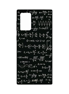 Buy Mathematic Printed Case Cover For Samsung Galaxy Note 20 Ultra Black/White in Egypt
