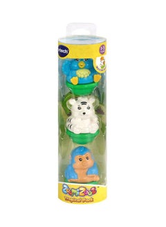 VTECH ZOOMIZOOS 6 FIGURE PACK FOREST JUNGLE & FARM NEW 