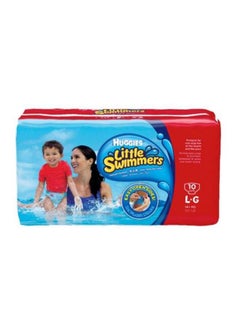 Buy Little Swimmers Disposable Swimpants, Large, Size 5-6 (14+ Kg), 10 Count in Saudi Arabia