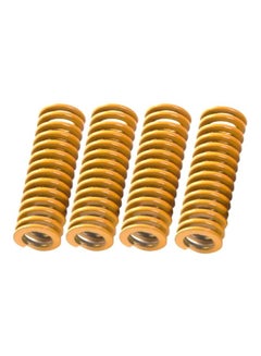 Buy 4-Piece Printer Heated Bed Die Compression Springs  Set Yellow in Saudi Arabia