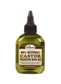Buy Premium Natural Castor Hair Oil 75ml in UAE