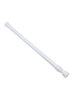 Buy Extendable Telescopic Spring Curtain Rod White in Saudi Arabia