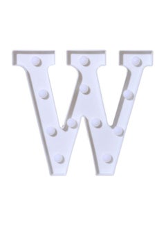 Buy W Alphabet LED Letter Light White in Egypt