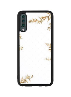 Buy Protective Case Cover For Samsung Galaxy A50 White/Gold in Saudi Arabia