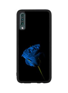 Buy Protective Case Cover For Samsung Galaxy A50 Black/Blue in Saudi Arabia