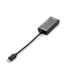 Buy Micro USB To High-Definition Multimedia Interface Link Adapter Cable Black in Saudi Arabia