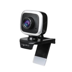 Buy HXSJ A849 USB Web Camera 480P Computer Camera Manual Focus Webcam Black/Silver in UAE